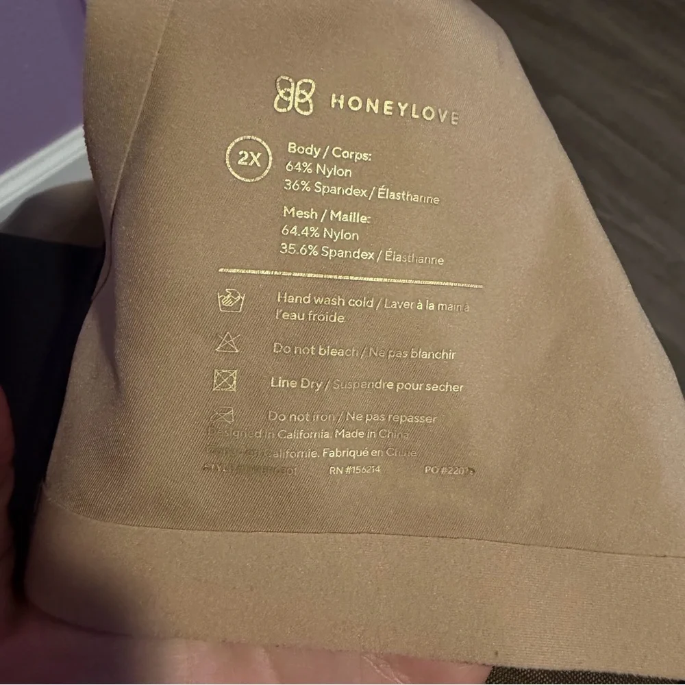 Honeylove Women's LiftWear CrossOver Bra Size 2X - Picture 7 of 7